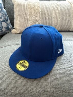New Era Blue 59FIFTY Fitted Cap